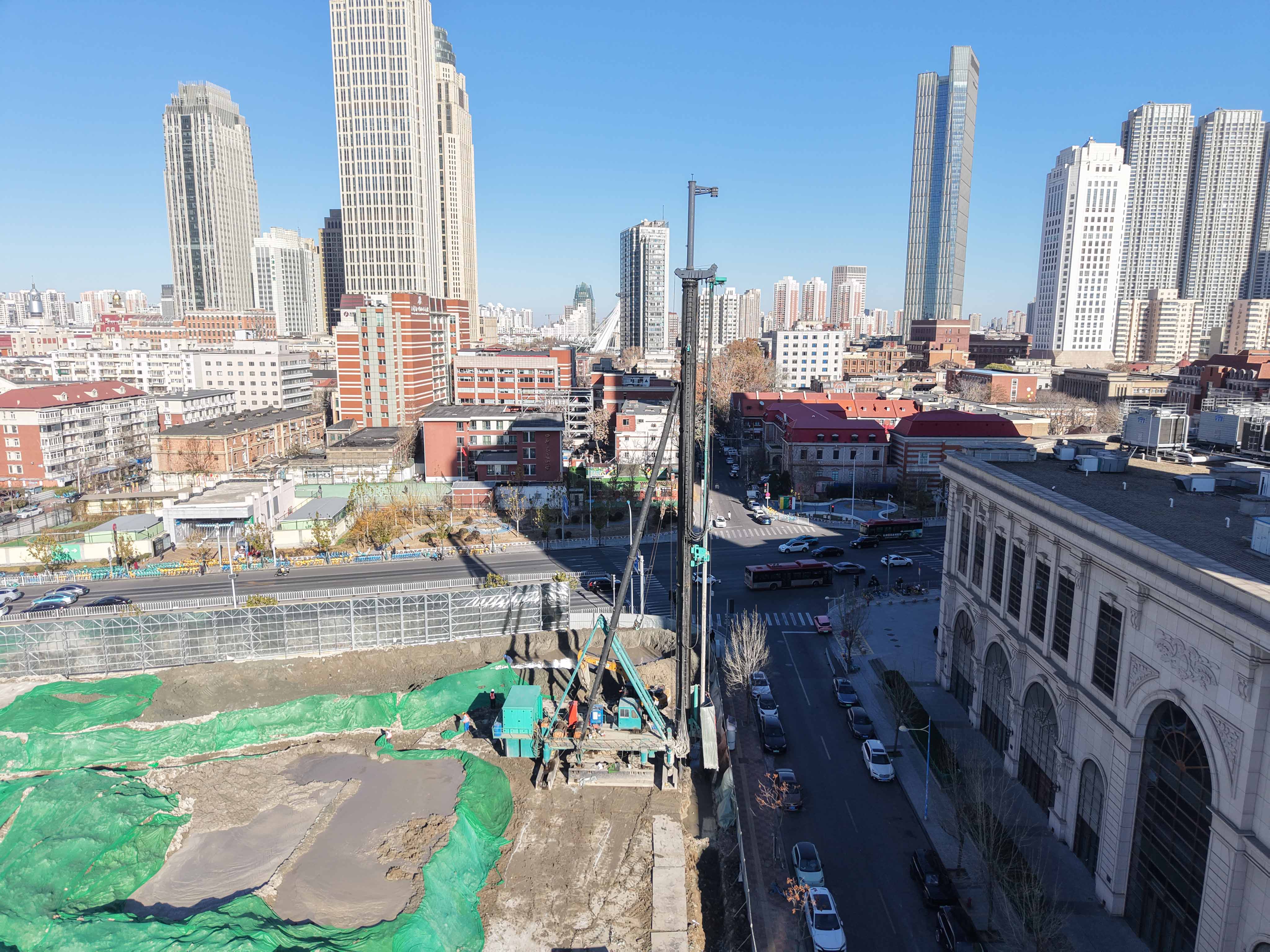 中心城区深层止水帷幕施工技术与设备解决方案应用案例-南能精密制造有限公司(图2)