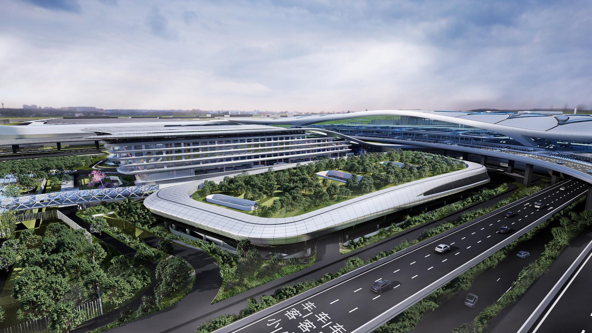 绿色植桩设备破解复杂工况，助力机场扩建高效施工-南能精密制造有限公司(图1)