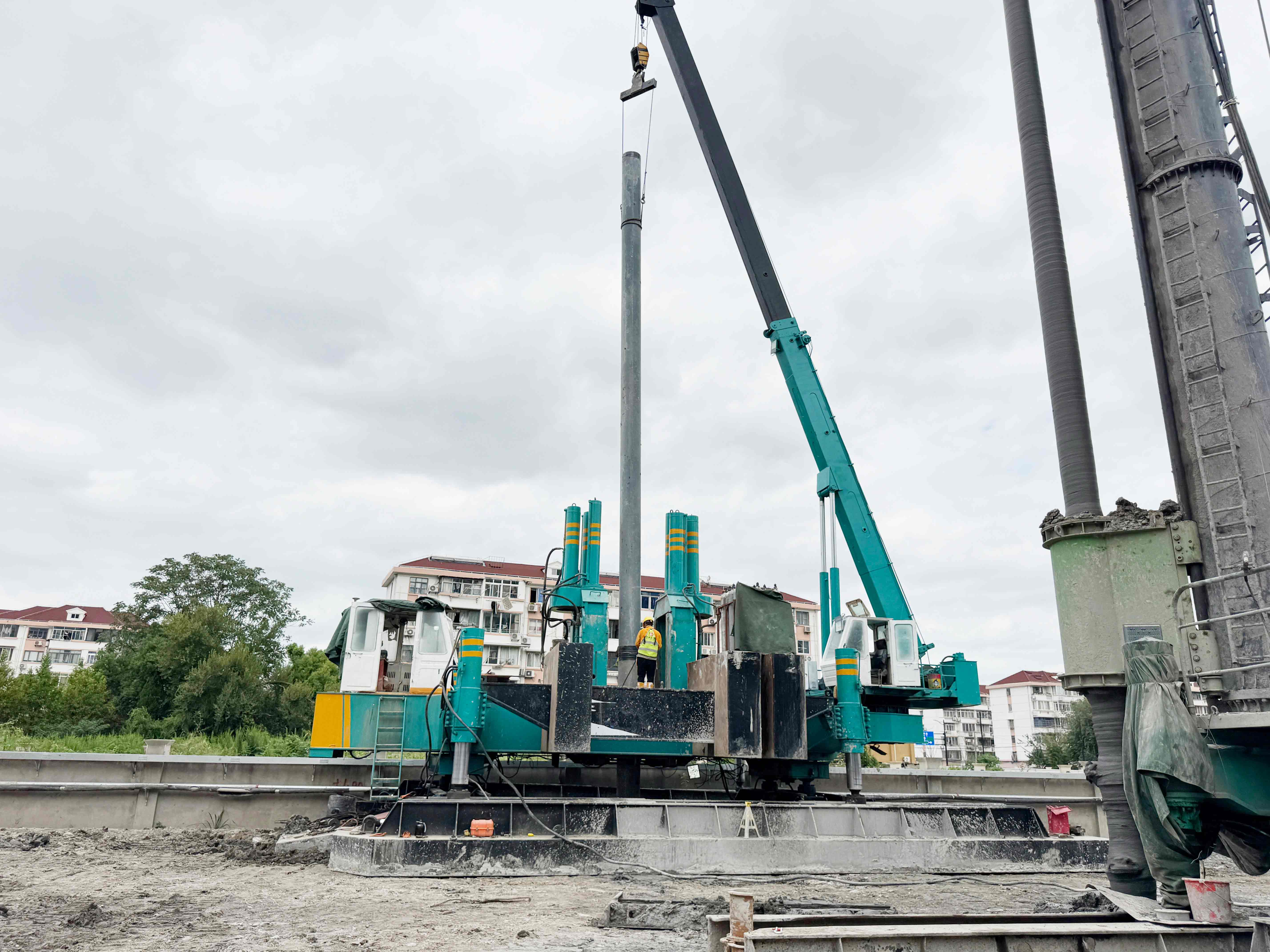 静钻根植桩工法助力上海徐汇区学校建设绿色施工新标杆-南能精密制造有限公司(图5)