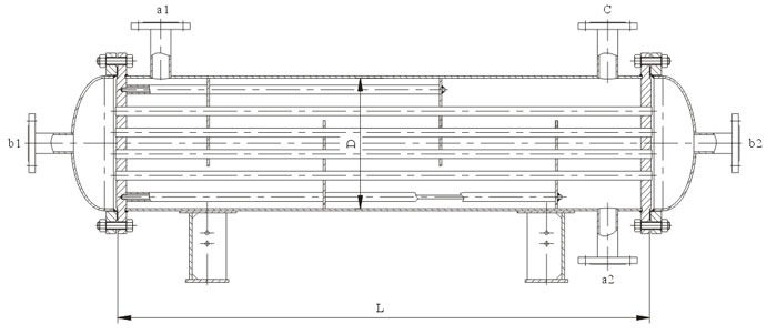 列管式冷凝器(图1)