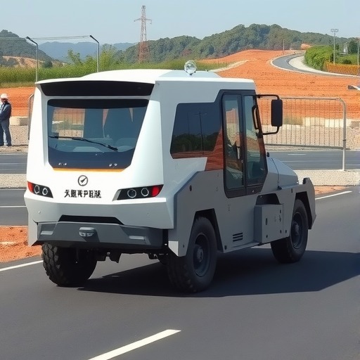 无人驾驶智能压路机助力高速公路养护升级-南能精密制造有限公司(图1)