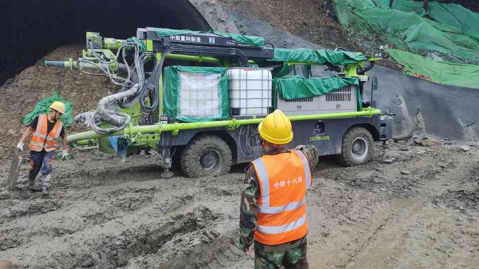 新一代湿喷机助力世纪工程高效施工-南能精密制造有限公司(图3)