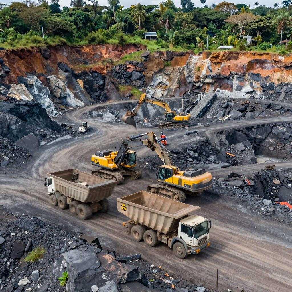 利比里亚博米铁矿采剥工程正式开工 助力区域经济发展-南能精密制造有限公司(图1)