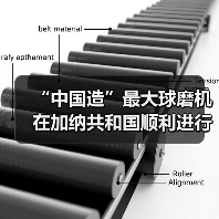 “中国造”最大球磨机在加纳共和国顺利进行吊装(图1) “中国造”最大球磨机在加纳共和国顺利进行吊装(图1)