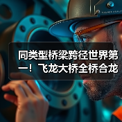 同类型桥梁跨径世界第一!飞龙大桥全桥合龙(图3) 同类型桥梁跨径世界第一!飞龙大桥全桥合龙(图3)