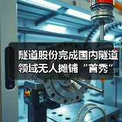 隧道股份完成国内隧道领域无人摊铺“首秀”(图4) 隧道股份完成国内隧道领域无人摊铺“首秀”(图4)