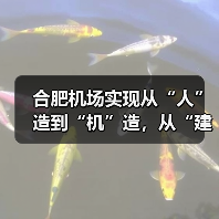 合肥机场实现从“人”造到“机”造,从“建造”到“智造”(图2) 合肥机场实现从“人”造到“机”造,从“建造”到“智造”(图2)