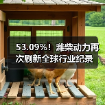53.09%!潍柴动力再次刷新全球行业纪录(图2) 53.09%!潍柴动力再次刷新全球行业纪录(图2)