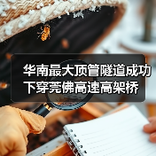 华南最大顶管隧道成功下穿莞佛高速高架桥(图3) 华南最大顶管隧道成功下穿莞佛高速高架桥(图3)