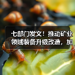 七部门发文!推动矿业领域装备升级改造,加强绿色矿山建设(图1) 七部门发文!推动矿业领域装备升级改造,加强绿色矿山建设(图1)