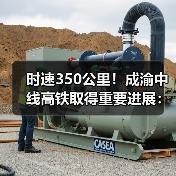 时速350公里!成渝中线高铁取得重要进展:首片箱梁预制完成(图3) 时速350公里!成渝中线高铁取得重要进展:首片箱梁预制完成(图3)