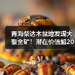 青海柴达木盆地发现大型金矿!潜在价值超200亿(图4) 青海柴达木盆地发现大型金矿!潜在价值超200亿(图4)