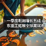 一季度利润增长五成 山东重工拓展全球高端市场(图1) 一季度利润增长五成 山东重工拓展全球高端市场(图1)