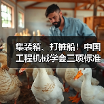 集装箱、打桩船!中国工程机械学会三项标准立项获批(图1) 集装箱、打桩船!中国工程机械学会三项标准立项获批(图1)