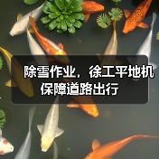 除雪作业，徐工平地机保障道路出行（图4）