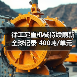 徐工起重机械持续刷新全球记录 400吨/单元顶升模块重磅发布(图1) 徐工起重机械持续刷新全球记录 400吨/单元顶升模块重磅发布(图1)