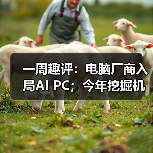 一周趣评：电脑厂商入局AI PC；今年挖掘机市场有望企稳（图2）