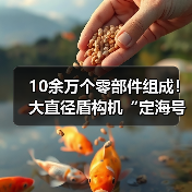10余万个零部件组成!大直径盾构机“定海号”顺利下线(图4) 10余万个零部件组成!大直径盾构机“定海号”顺利下线(图4)